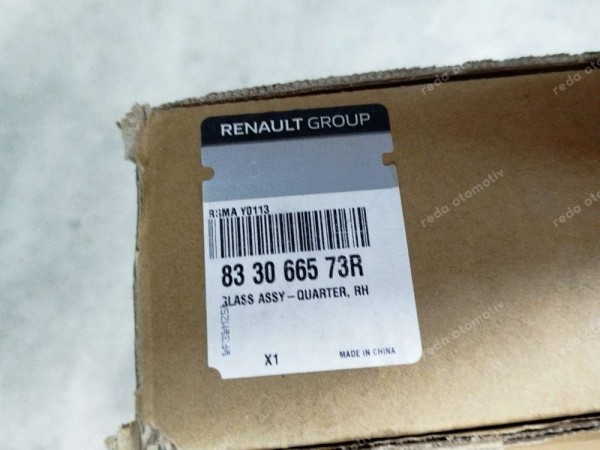 Dacia Jogger Sağ Arka Küstod Camı Orj 833066573R YP (MB150)