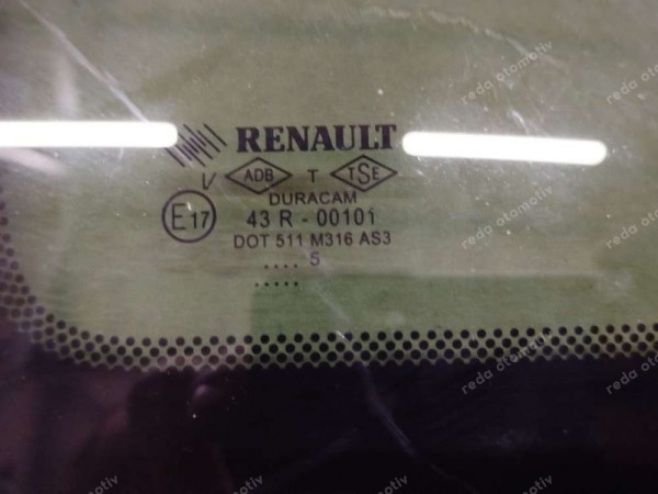 Renault Clio 3 Sw Sol Arka Kapı Kelebek Camı (LC121)