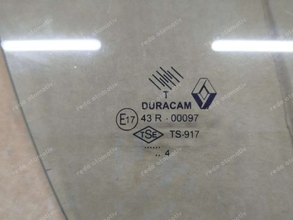 Renault R19 Sağ Arka Kapı Kelebek Camı 7702253012 CP (LC121)