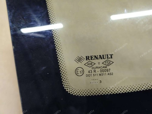 Renault Symbol Sol Arka Kapı Kelebek Camı 833076833R CP (LC121)
