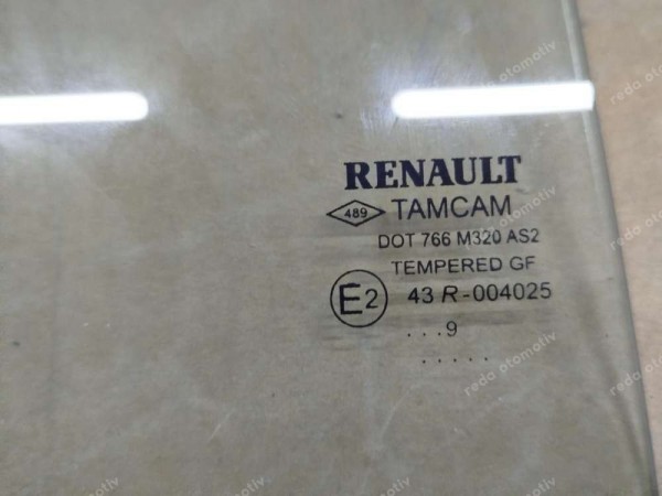 Renault Clio 2 Sağ Arka Kapı Kelebek Camı 7700435328 CP (LC121)
