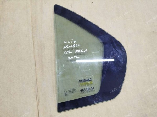 Renault Symbol Sandero 2 Sol Arka Kapı Kelebek Camı 822636739R CP (LC121)
