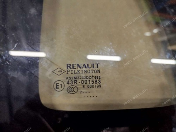 Renault Captur Sağ Arka Kelebek Küstod Camı 833075543R CP (LC121)