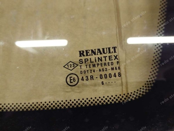 Renault Scenic Megane 1 Sağ Arka Kelebek Küstod Camı 7700433887 CP (LB121)