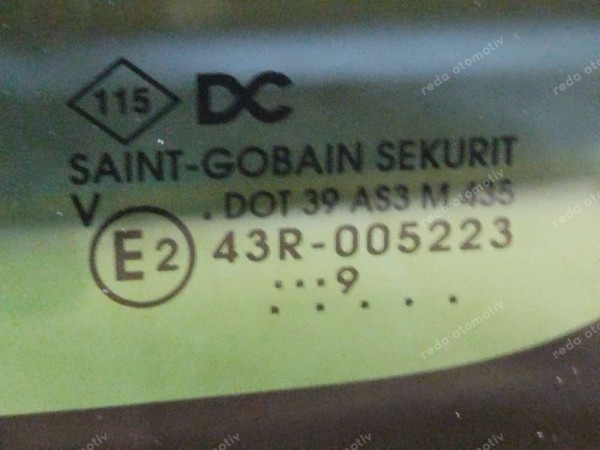 Renault Kangoo 2 Sol Arka Sürgülü Kapı Camı 8200447486 YP (LC141)