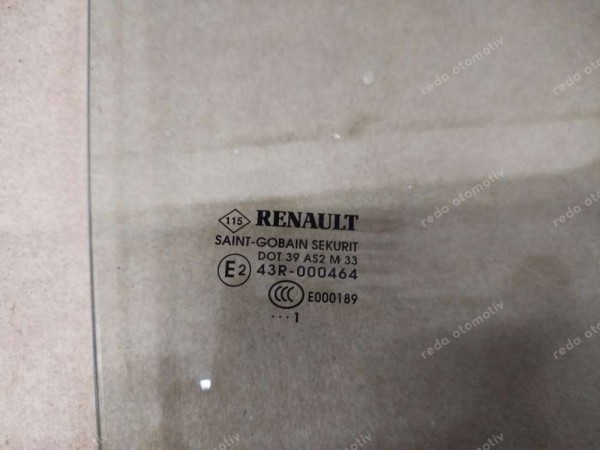 Renault Zoe Sağ Arka Kapı Camı 823009303R YP (MB140)