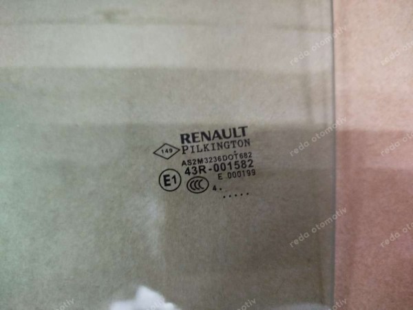 Renault Laguna 3 Sol Arka Kapı Camı 823010001R YP (MB140)