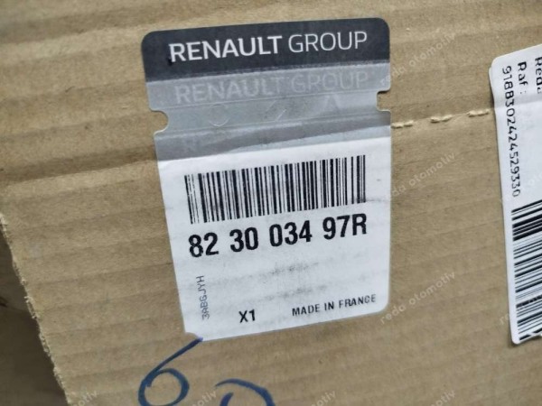 Renault Zoe Sağ Arka Kapı Camı 823003497R YP (MB140)