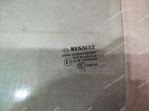 Renault Zoe Sol Arka Kapı Camı Orj 823012978R YP (MB140)