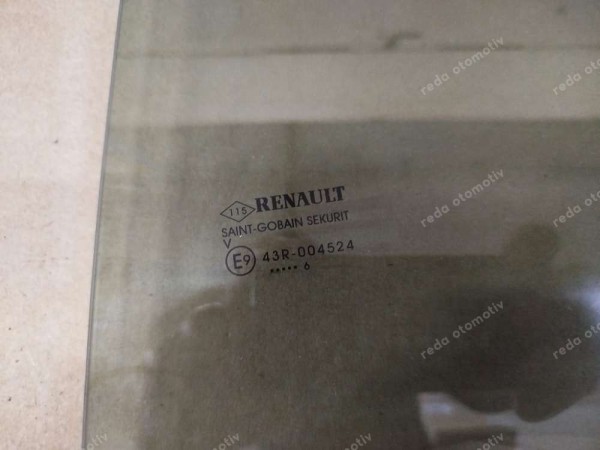 Renault Kadjar Sol Arka Kapı Camı 823011462R YP (MB140)