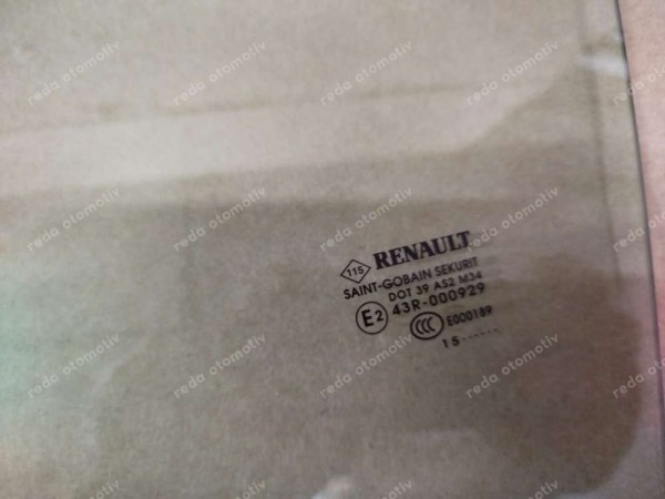 Renault Talisman Sol Arka Kapı Camı 823018899R YP (MA143)