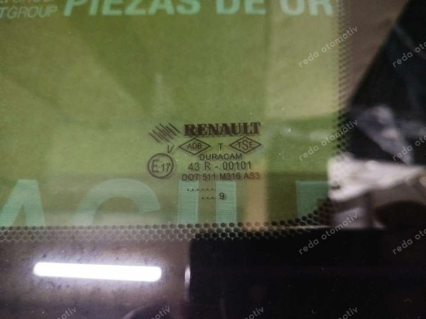 Renault Clio 3 Sol Arka Kelebek Küstod Camı 8200699875 YP (MA142)