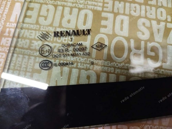 Renault Megane 3 Sol Arka Sabit Kelebek Camı 822210016R YP (MA142)