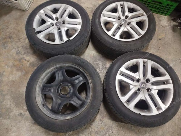 Renault Clio 4-5 16 İnç 5 kol Jant Takım CP