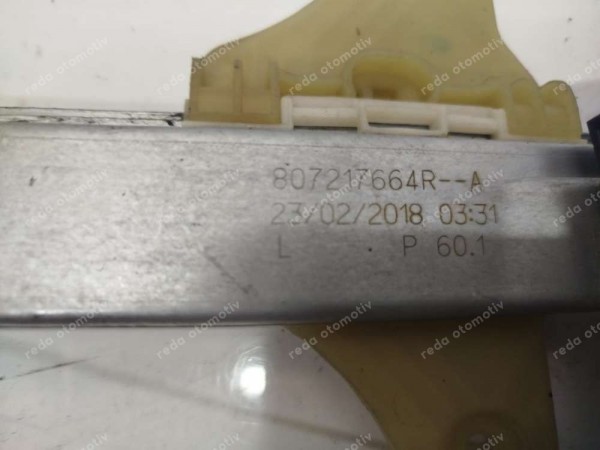 Dacia Duster Sol Ön Cam Krikosu Motoru 807217664R CP (İG131)