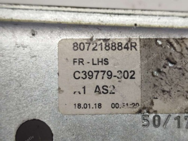 Renault Kadjar Sol Ön Cam Krikosu Motoru 807218884R CP (İG132)