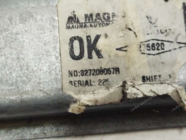 Dacia Sandero Logan Sağ Arka Cam Krikosu Motoru 827206057R CP (İH142)