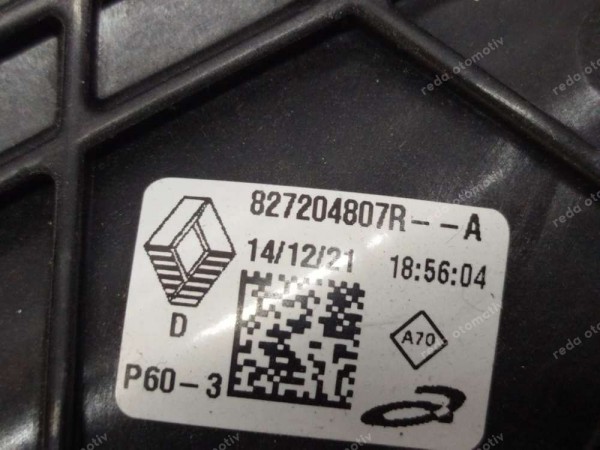 Renault Clio 5 Sağ Arka Cam Krikosu Mekanizması 827204807R CP (İH140)