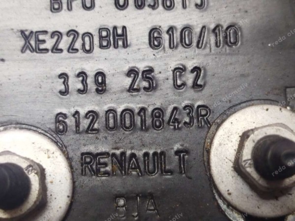 Renault Ön Panel Kaput Kilidi Destek Sacı Braketi 612001843R 656016253R SP HP (EB110)