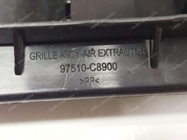 Hyundai Bayon İ20 Arka Havalandırma Izgarası 97510-C8900 SP YP (BA120)