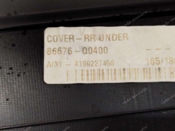 Hyundai Bayon Arka Tampon Alt Kapak Muhafaza 86676-Q0400 SP YP (AC120)