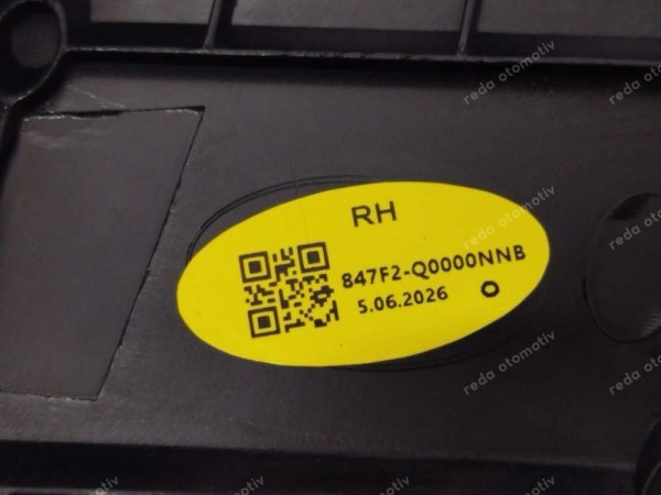 Hyundai Bayon İ20 Ön Göğüs Torpido Sağ Üst Bakaliti Kapağı 847G2-Q0000 SP YP (EA110)