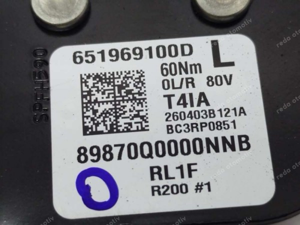 Hyundai Bayon İ20 Sol Arka Emniyet Kemeri 89870-Q0000NNB SP YP (BB120)