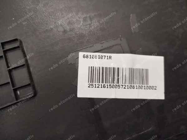 Renault Clio 5 Torpido Çekmecesi Kapağı 681081071R SP (BE110)
