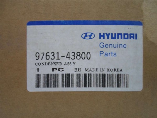 Hyundai H100 Klima Kondanseri Radyatörü 97631-43800 Orjinal YP [G-C-120]