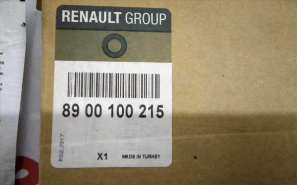 Renault Master Krom Bagaj Tapa Nikelaj Kapı Şifre Kapak Takımı Orjinal 8900100215 YP [C-B-130]