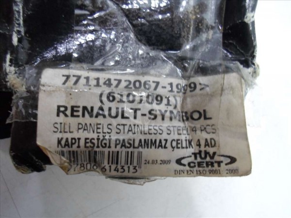 Renault Clio Symbol Kapı Eşiği Takım 7711472067 YS YP [D-B-130]