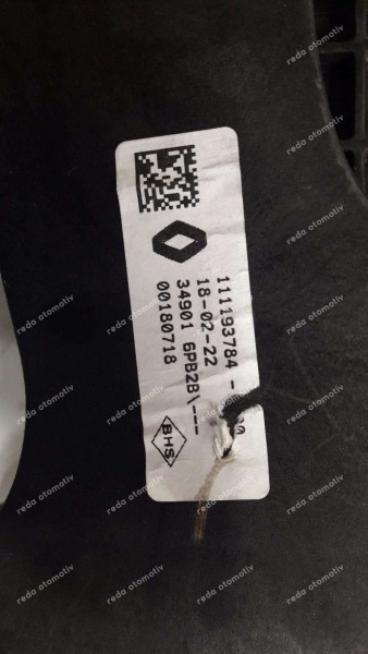 Renault Clio 5 Vites Kolu / Kule 349016PB2B SP (BC120)