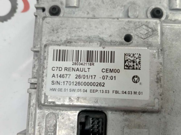 Renault Kadjar GPS Navigasyon R-Lin Ekranı [280342118R] CP [G-F-130]