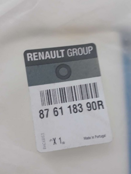 Renault Kadjar Sırt Süngeri YP 876118390R (A1-A140)