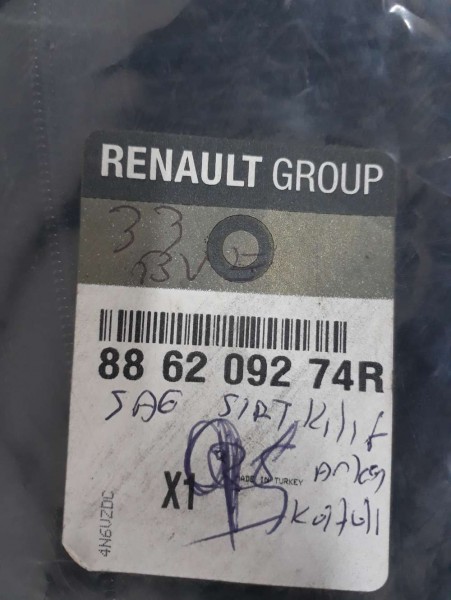 Renault Arka Koltuk Kılıfı Orj. YP 886209274R (A1-A140)