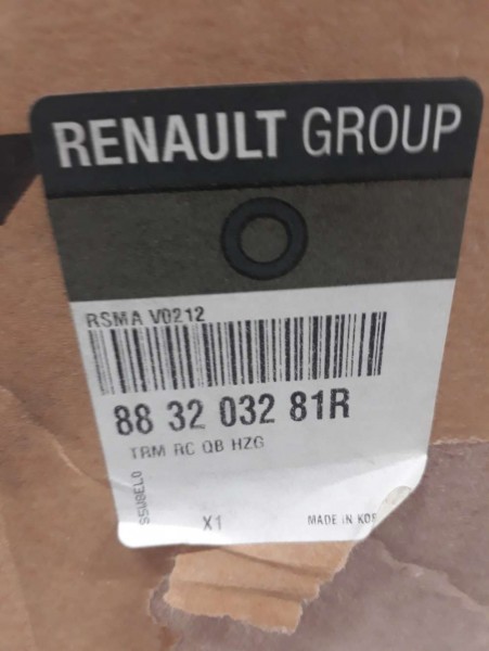 Renault Koleos 2 Arka Koltuk Kılıfı Orj. YP 883203281R (A1-A140)