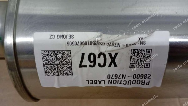 Hyundai Tucson Egzoz Orj. 28600-N7670 SP YP (FA109)