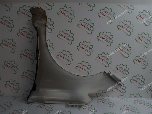 Hyundai İ20 Sağ Ön Çamurluk ve Bakaliti İzolatör (Beyaz) 66321-C8000 CP HP (JH110)