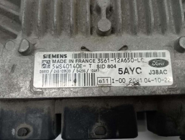 Ford Fiesta 1.4 TDCI Motor Beyni Modülü Ecu [3S611-2A650-LC] CP [D-E-110]