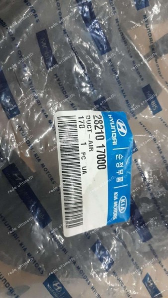 Hyundai Matrix Hava Filtre Borusu 28210-17000 YP (BB110)