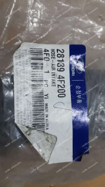 Hyundai H100 Hava Filtre Borusu 28139-4F200 YP (BB110)