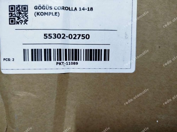 Toyota Corolla 14-18 Torpido Ön Göğüs 55302-02750 YS YP HP (GA140)