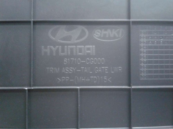Hyundai Staria Bagaj Kaplaması Trimi 81710-CG000 / 81710-CG010 SP YP (IB-130)