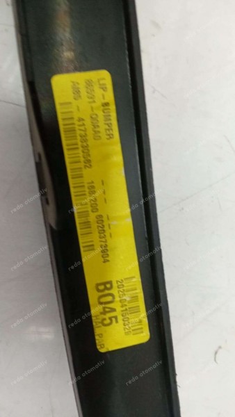 Hyundai İ20 Bayon Ön Tampon Altlığı 86591-Q0AA0 HP CP (GD-120)