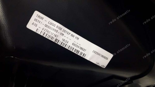 Hyundai Bayon Bagaj Sağ Yan İç Bakaliti Trim  85741-Q0600 SP YP (GE-140)