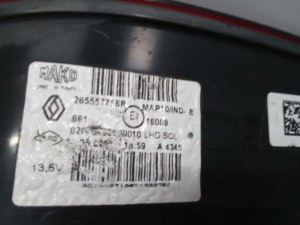 Renault Megane 4 Sol Stop Lambası 265557756R CP HP (C-F-130)