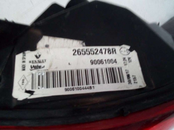 Renault Kadjar Sol Stop Lambası Ledli (Hasarlı) 265552478R HP CP (C-F-130)