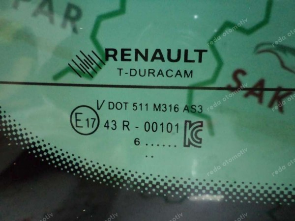 Renault Megane 4 Sedan Arka Cam Orjinal Sıfır 903002353R YP (HH-109)