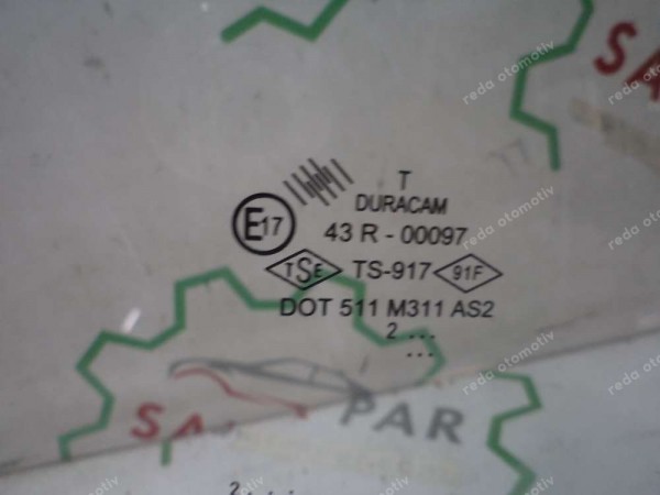 Renault Captur Sağ Arka Kapı Camı Orjinal CP (LB-120)