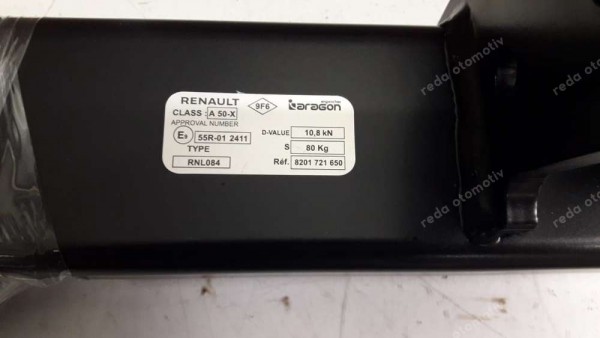 Renault Koleos Çeki Demiri Seti Orj. YP 8201721650 (AP-130)